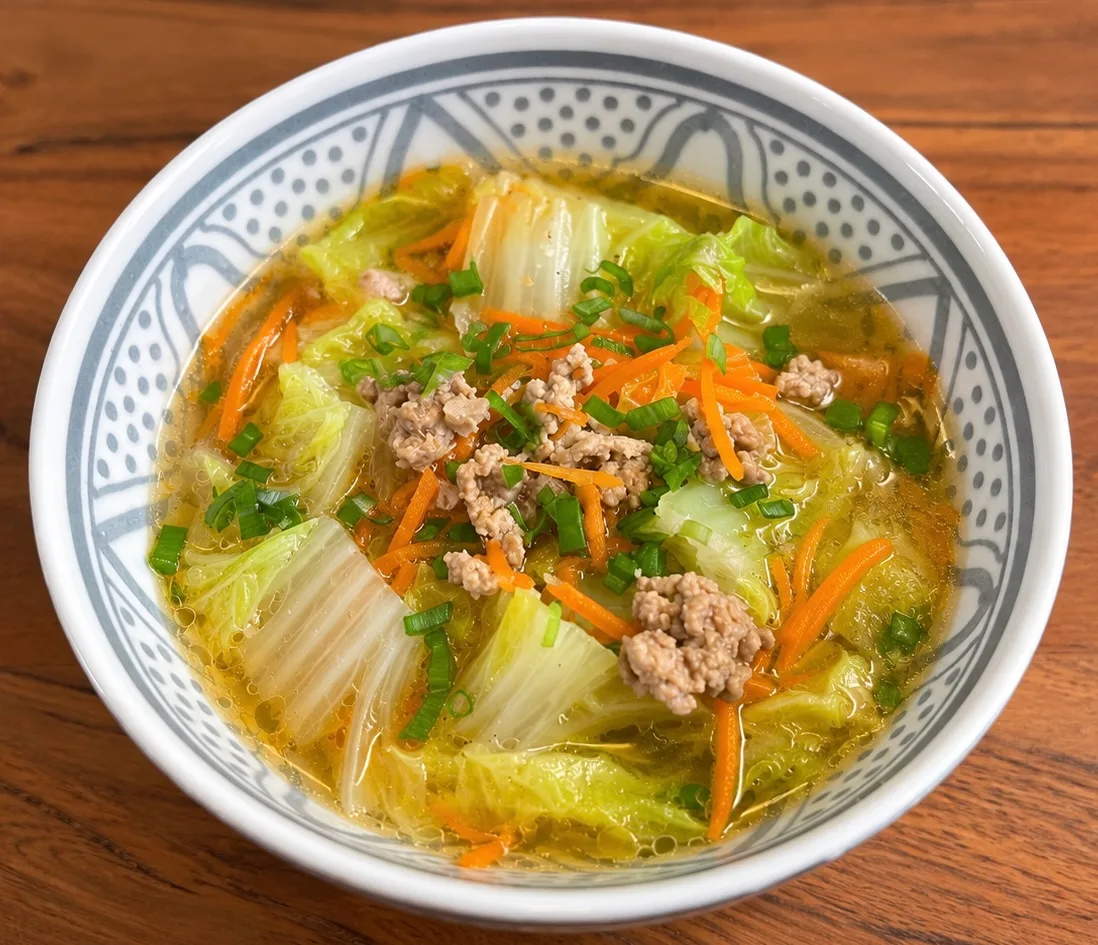 Canh cải thảo — Chinees kool soep